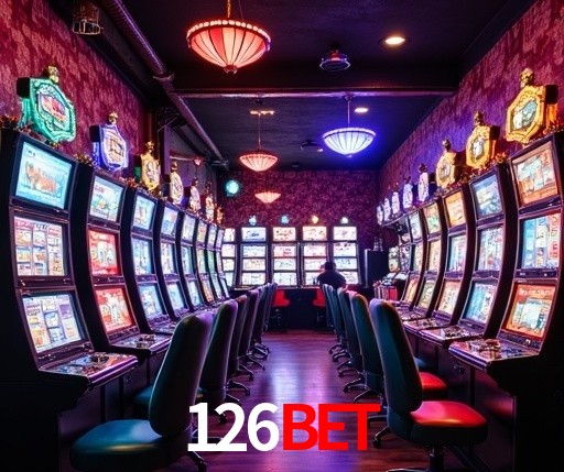 Interface moderna da plataforma 126bet